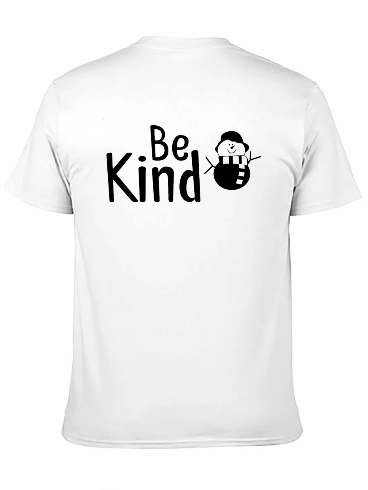 Be Kind Snowman Graphic Tee - Soft Cotton Blend product image 2