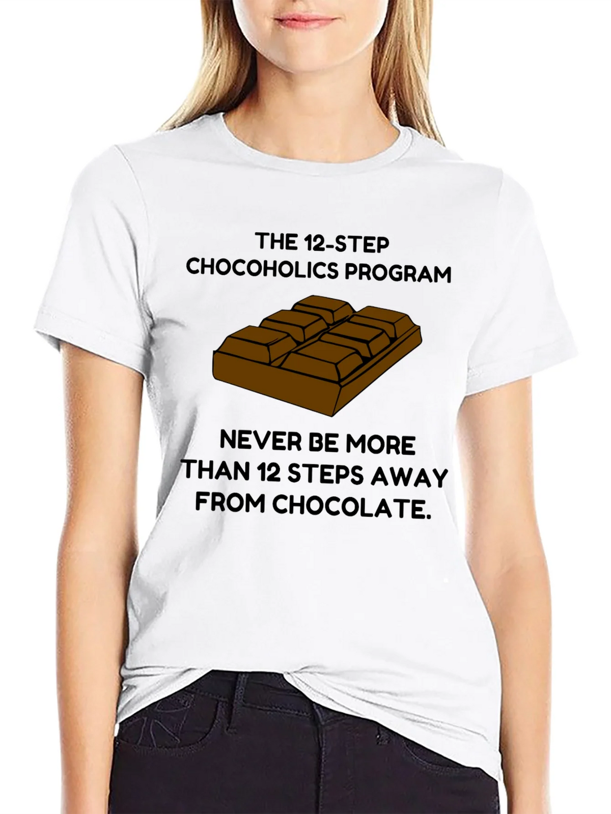 Chocoholics 12-Step Program T-Shirt product image 11