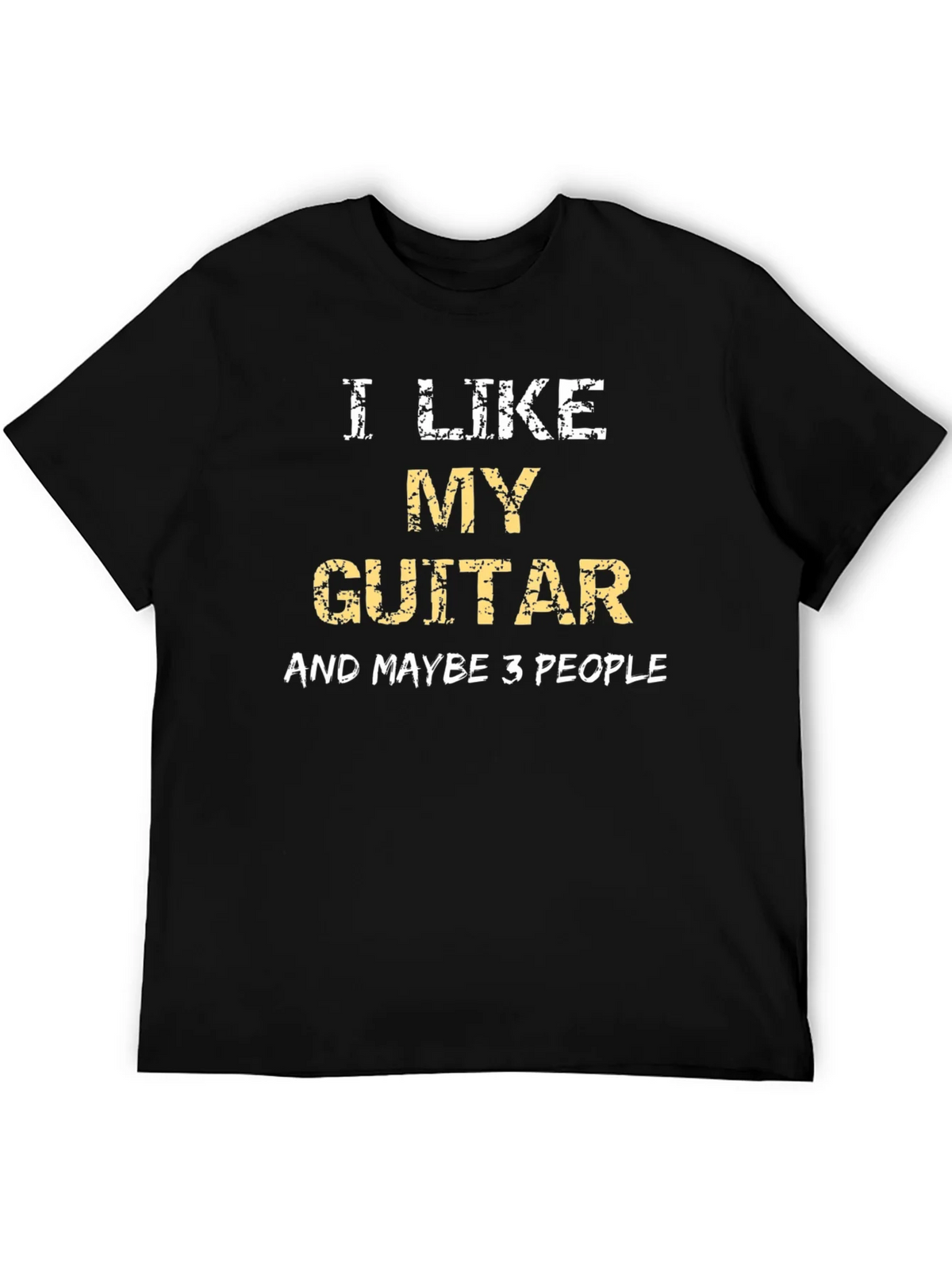 I Like My Guitar T-Shirt - Musician Humor Tee product image 8