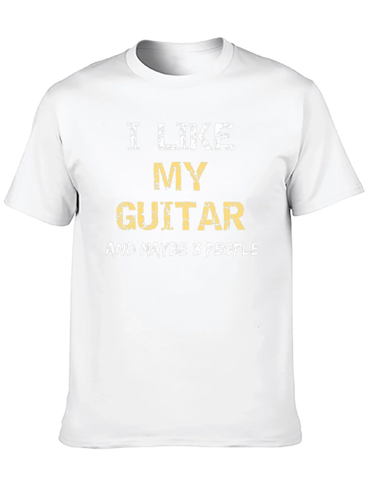 I Like My Guitar T-Shirt - Musician Humor Tee product image 12