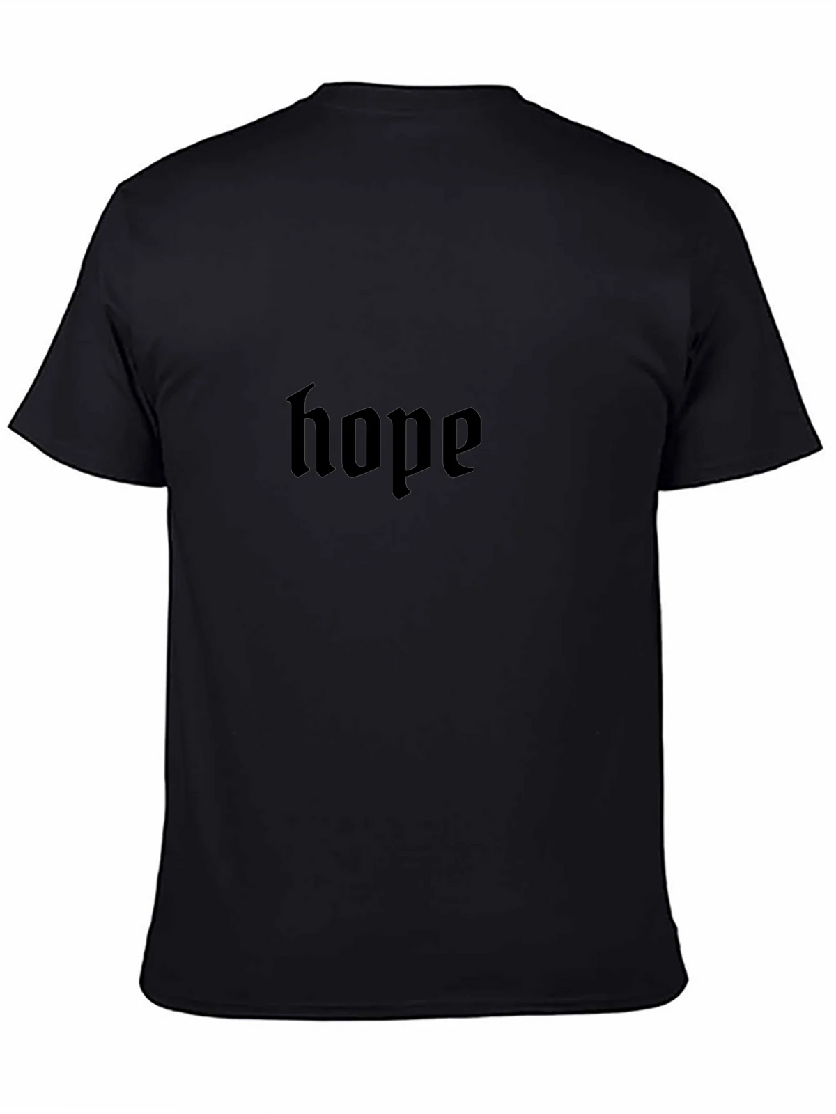 Hope Gothic T-Shirt - Premium Black Cotton Tee product image 7