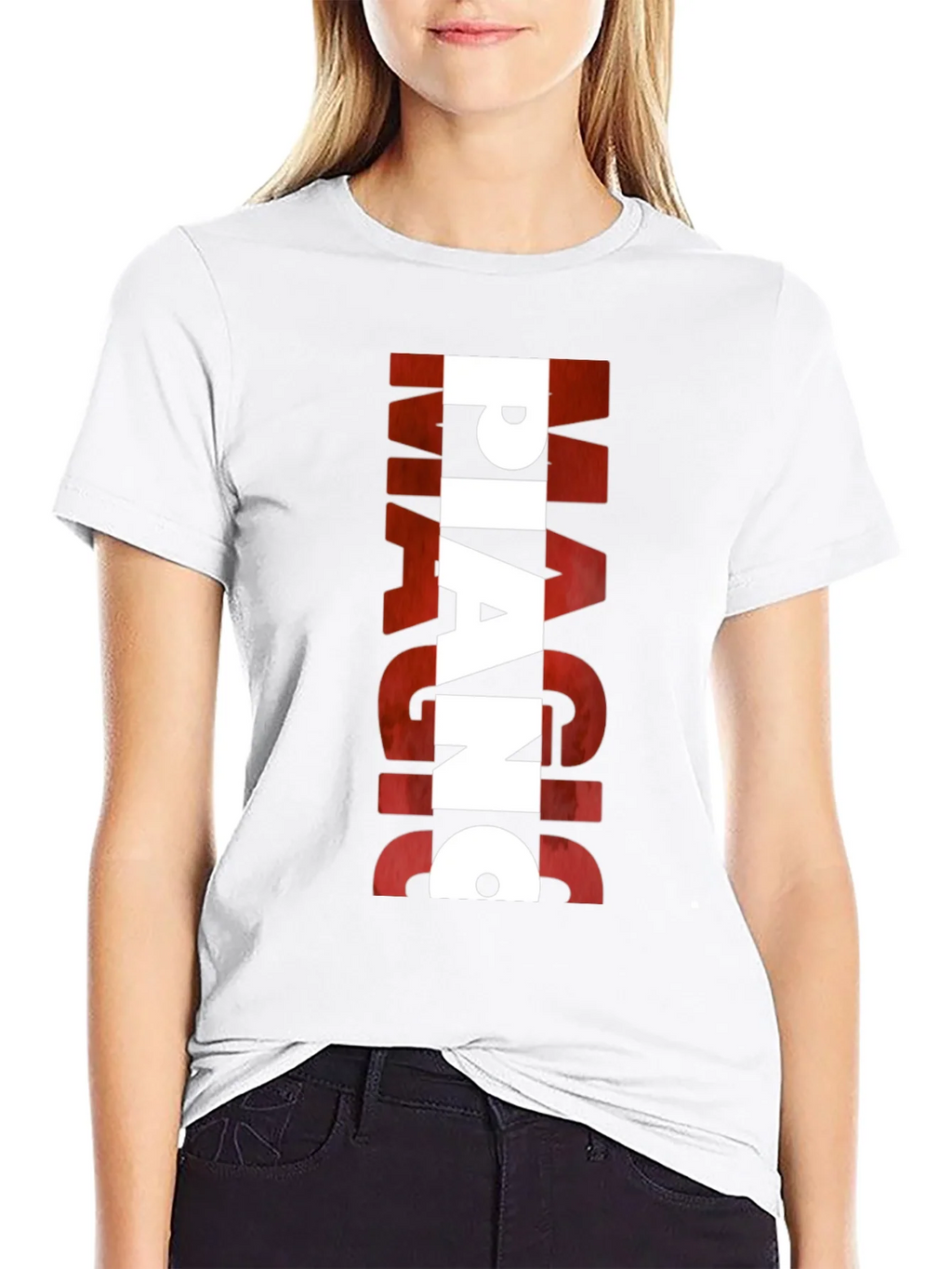 Magic Piano Mens Black Graphic T-Shirt product image 11