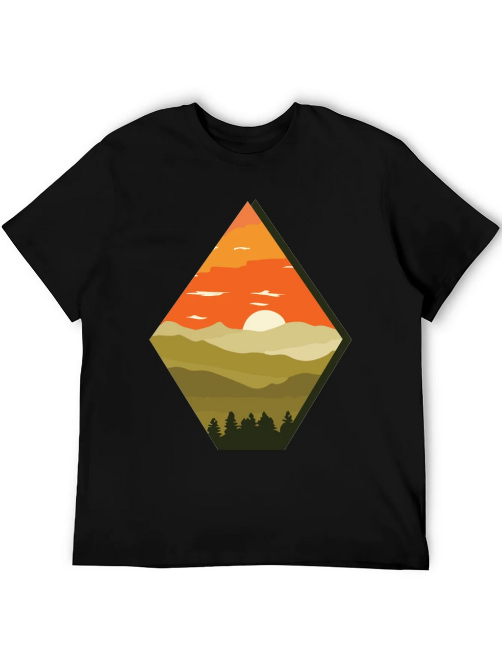 Mountain Sunset Graphic Tee product image 8
