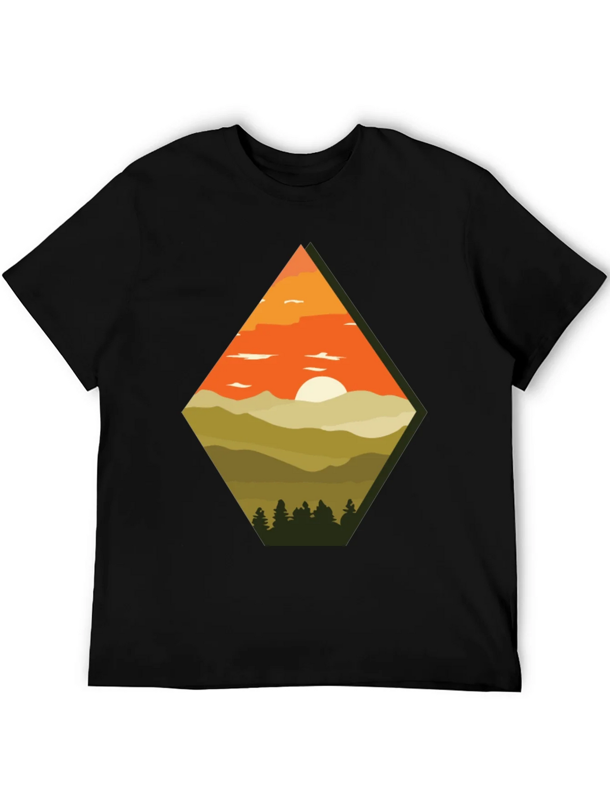 Mountain Sunset Graphic Tee product image 8