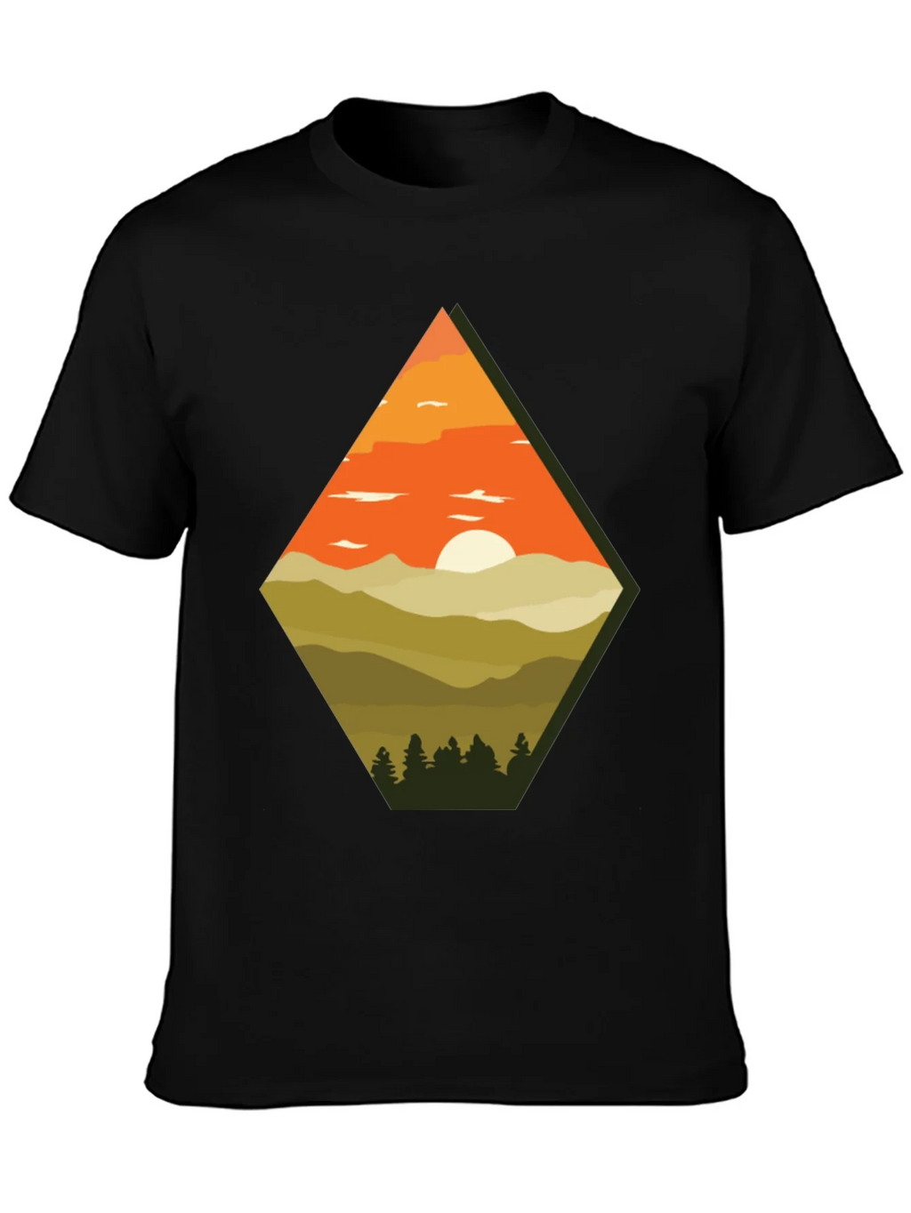 Mountain Sunset Graphic Tee product image 6