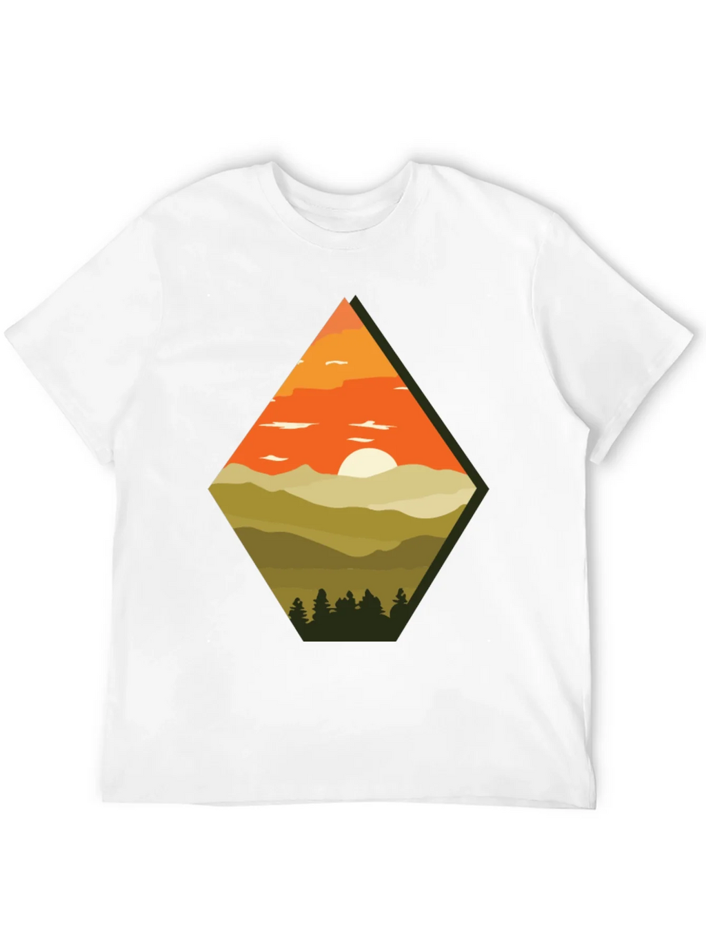 Mountain Sunset Graphic Tee product image 3