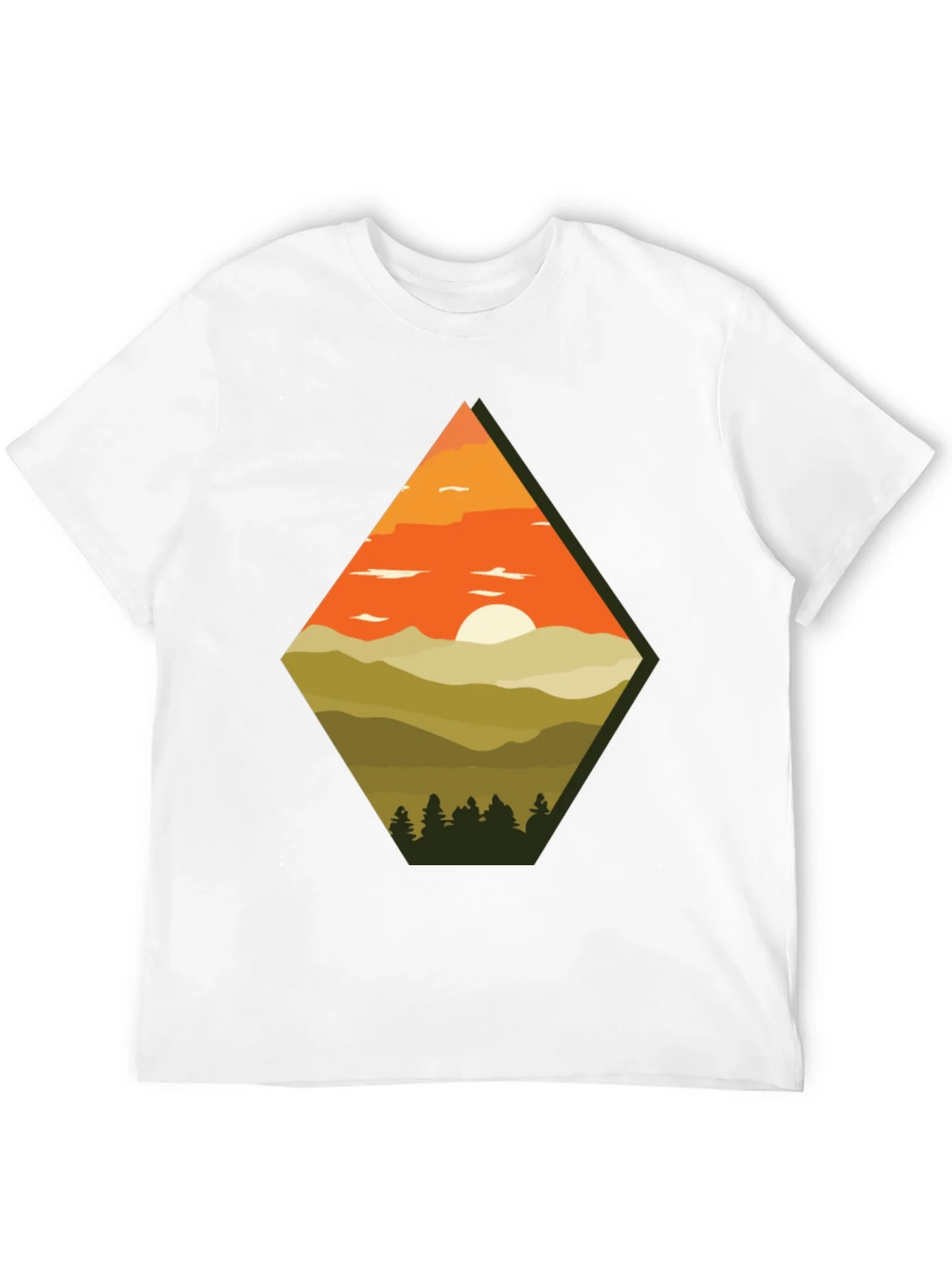 Mountain Sunset Graphic Tee product image 3