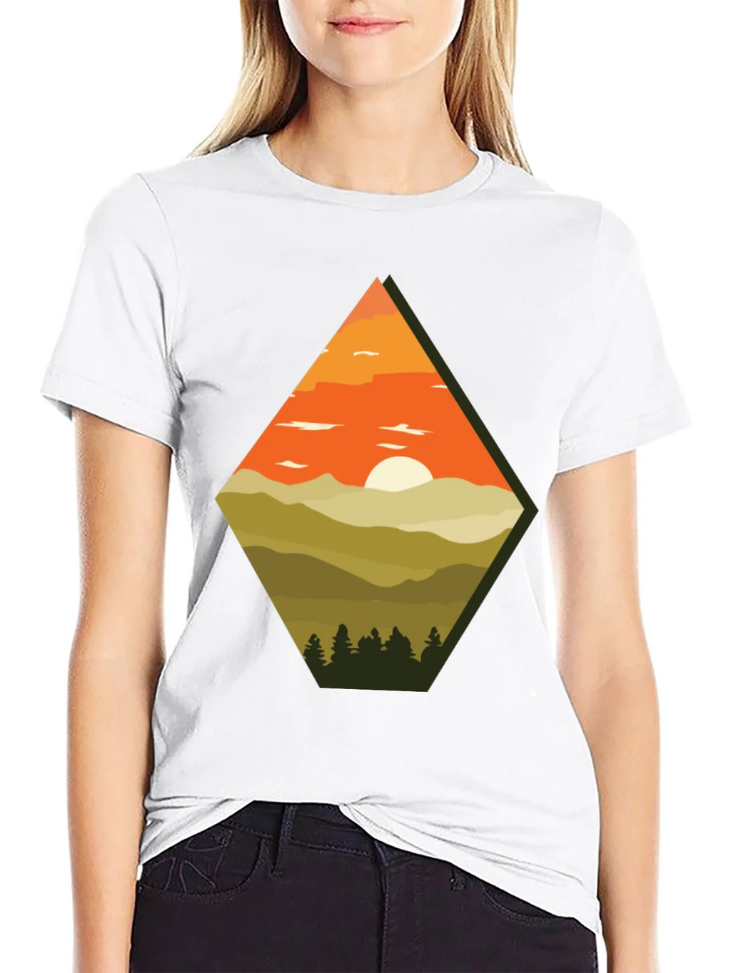 Mountain Sunset Graphic Tee product image 11