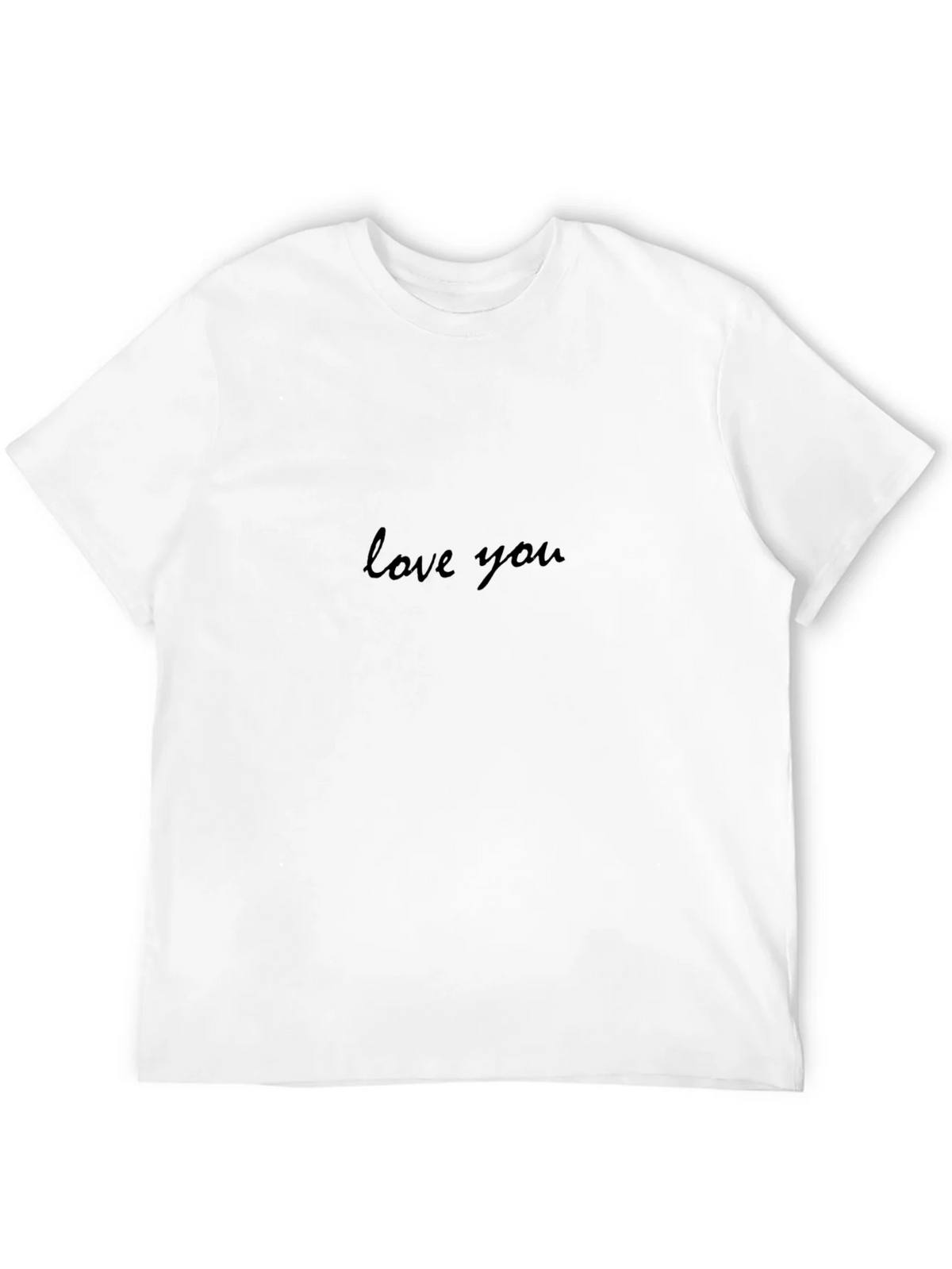 Love You - Stylish Black T-Shirt product image 3