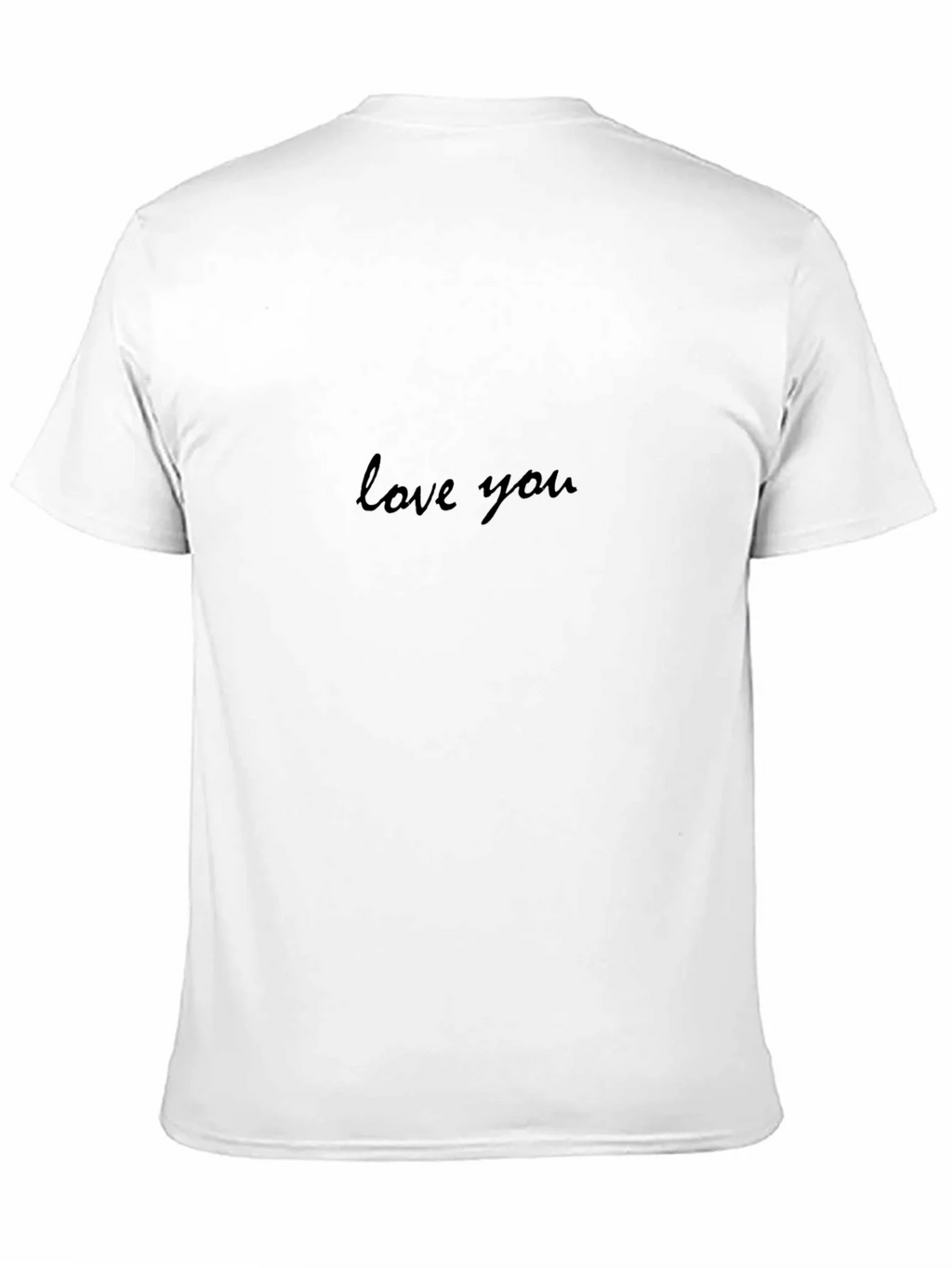 Love You - Stylish Black T-Shirt product image 2