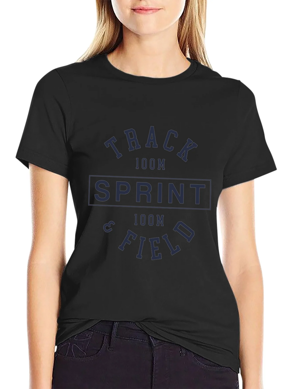 Track & Field Sprint Graphic Tee - Athletic Style product image 5