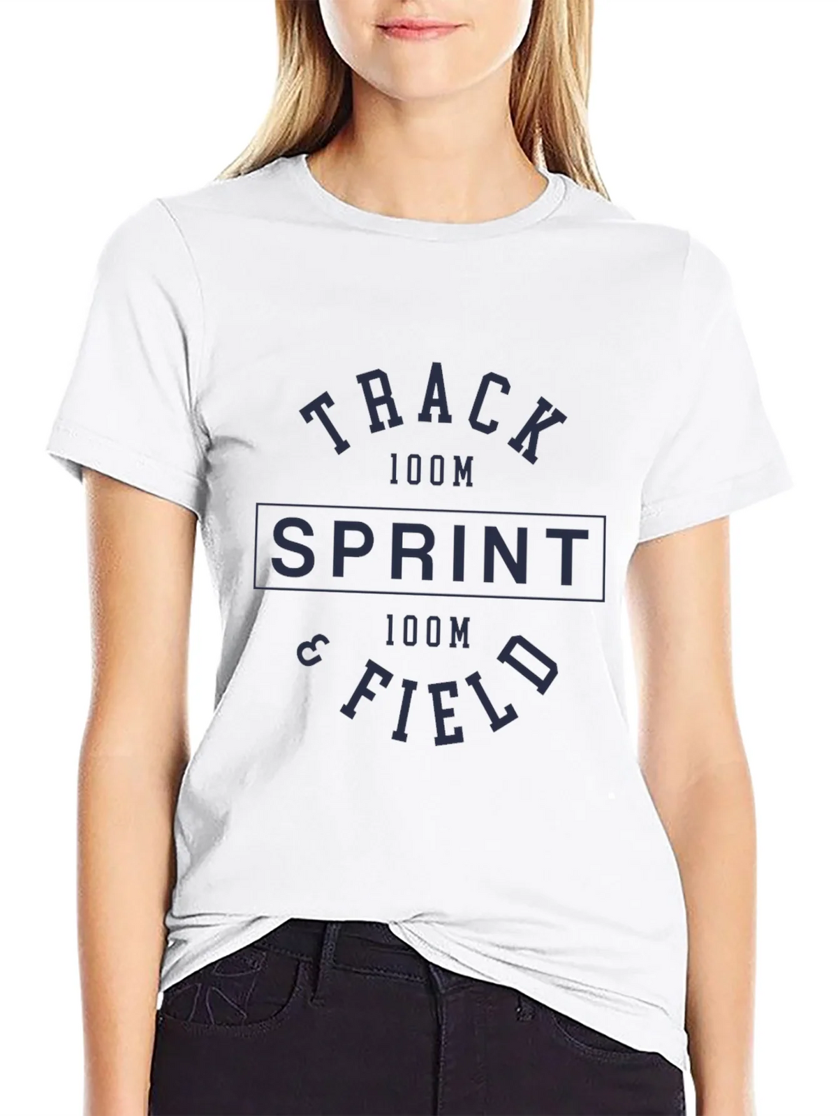 Track & Field Sprint Graphic Tee - Athletic Style product image 11