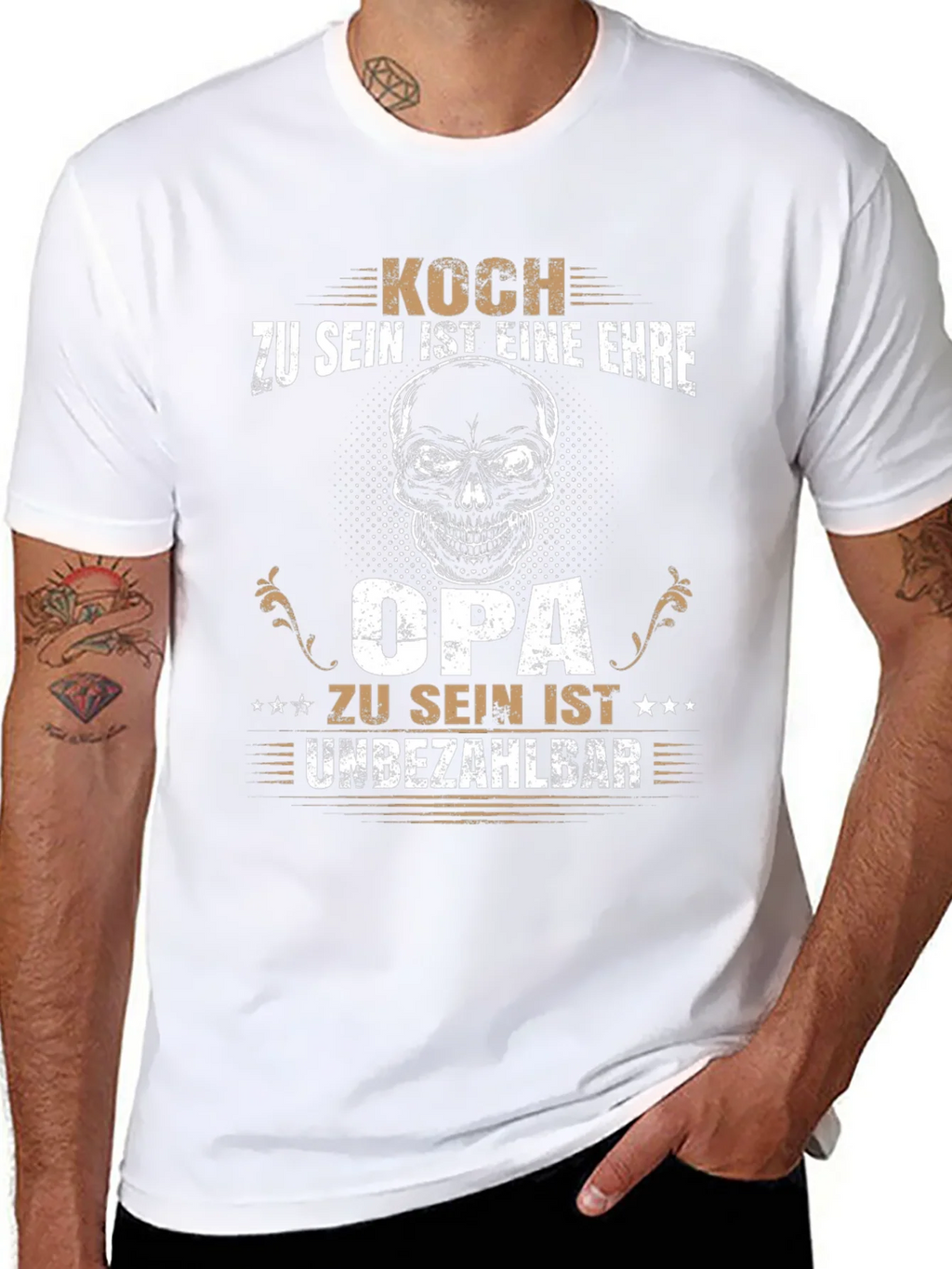 Koch Opa Graphic T-Shirt - Chef Grandpa Humor product image 10