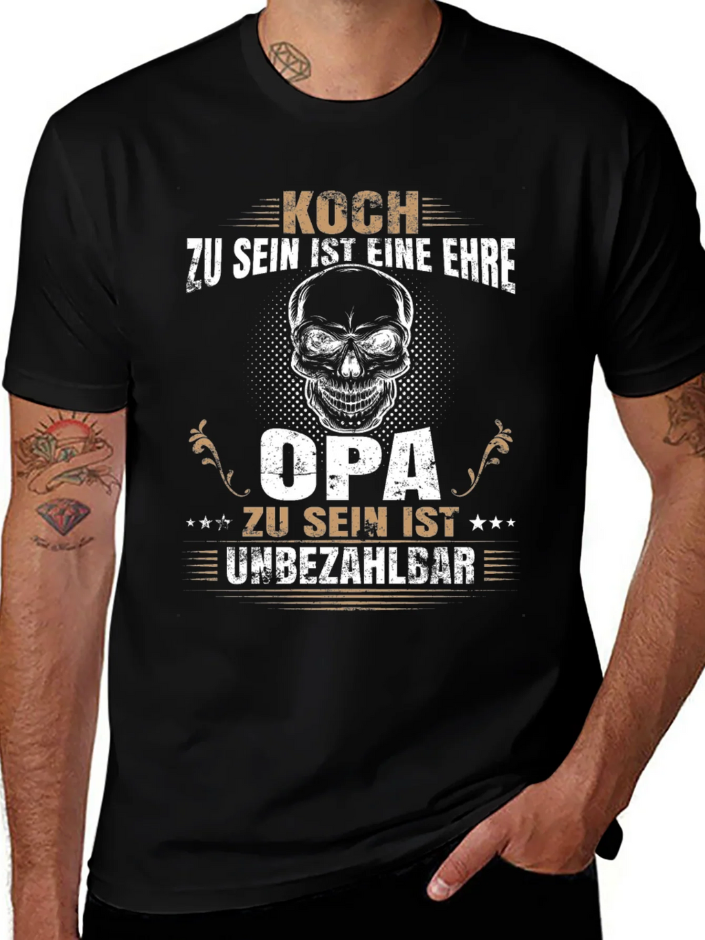 Koch Opa Graphic T-Shirt - Chef Grandpa Humor product image 1