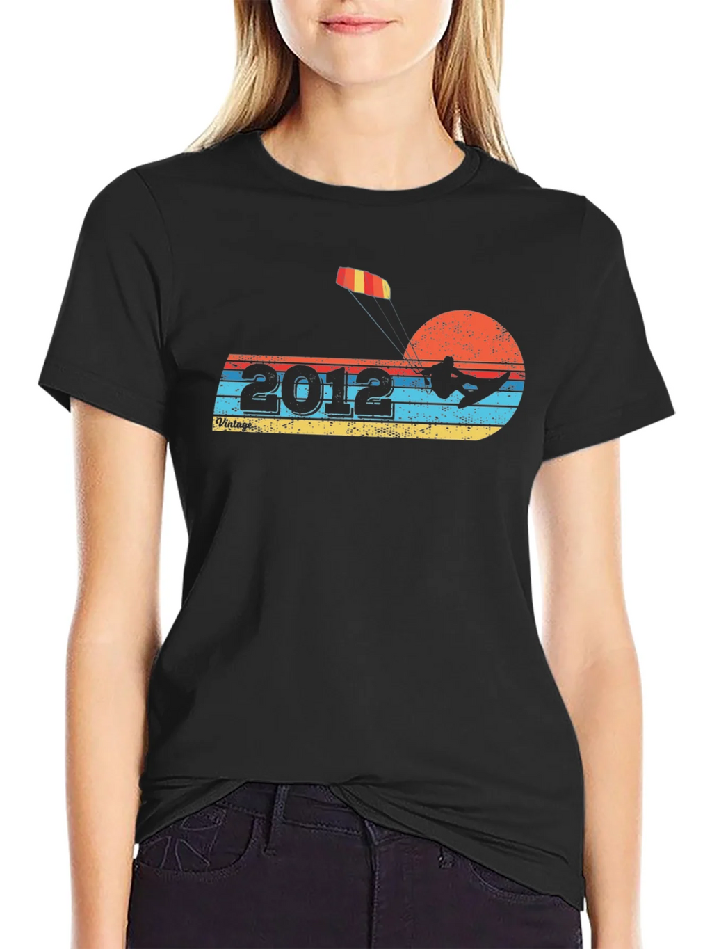 Vintage 2012 Kitesurfing Graphic Tee product image 5