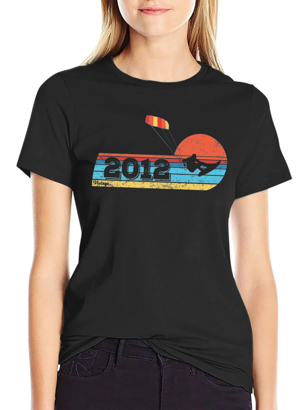 Vintage 2012 Kitesurfing Graphic Tee product image 5