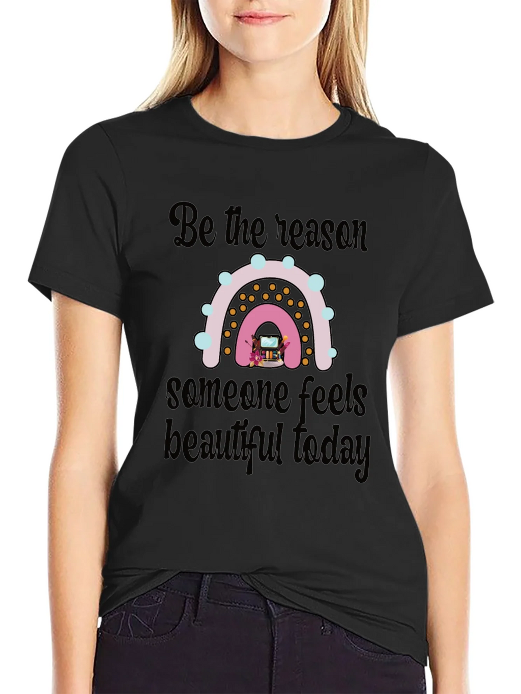 Be the Reason Rainbow Graphic T-Shirt product image 5