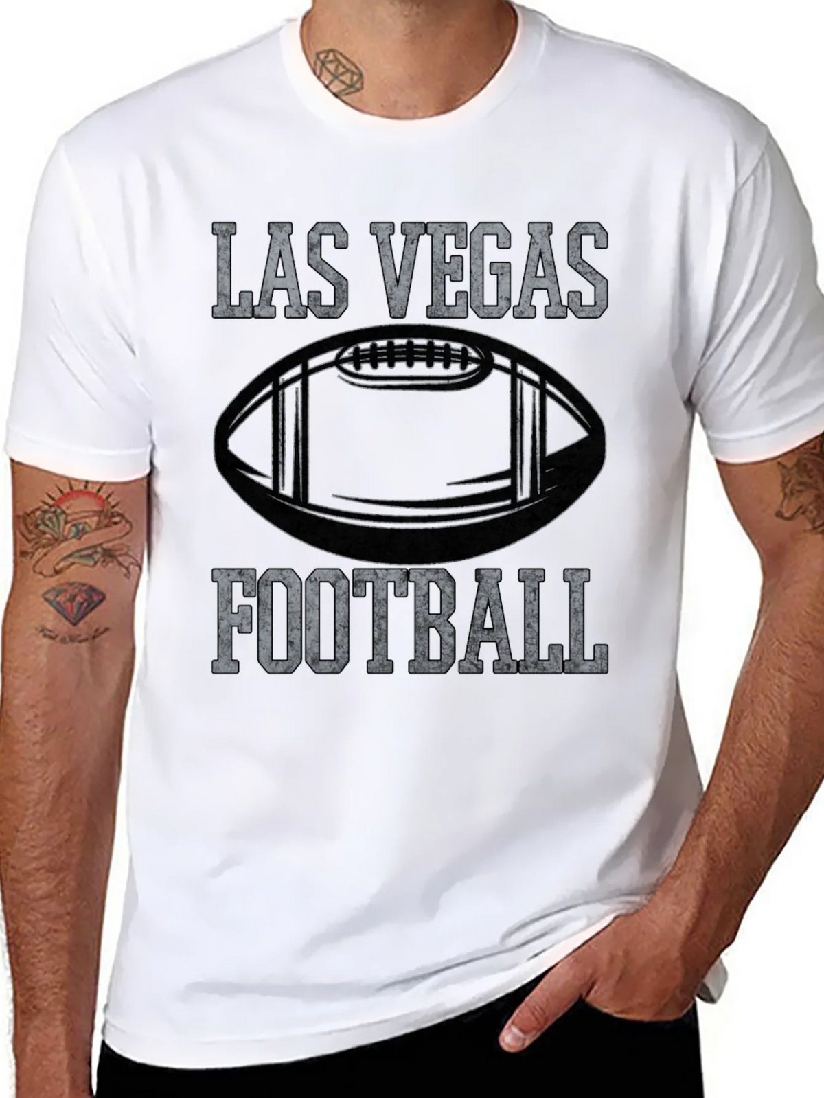 Las Vegas Football Graphic T-Shirt product image 10