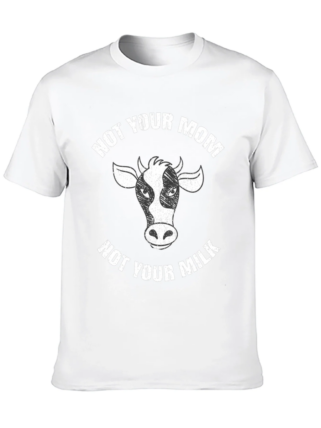 Not Your Mom Milk Black T-Shirt Vegan product image 12