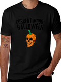 Halloween Mood Graphic Tee - Black Unisex T-Shirt product image 1