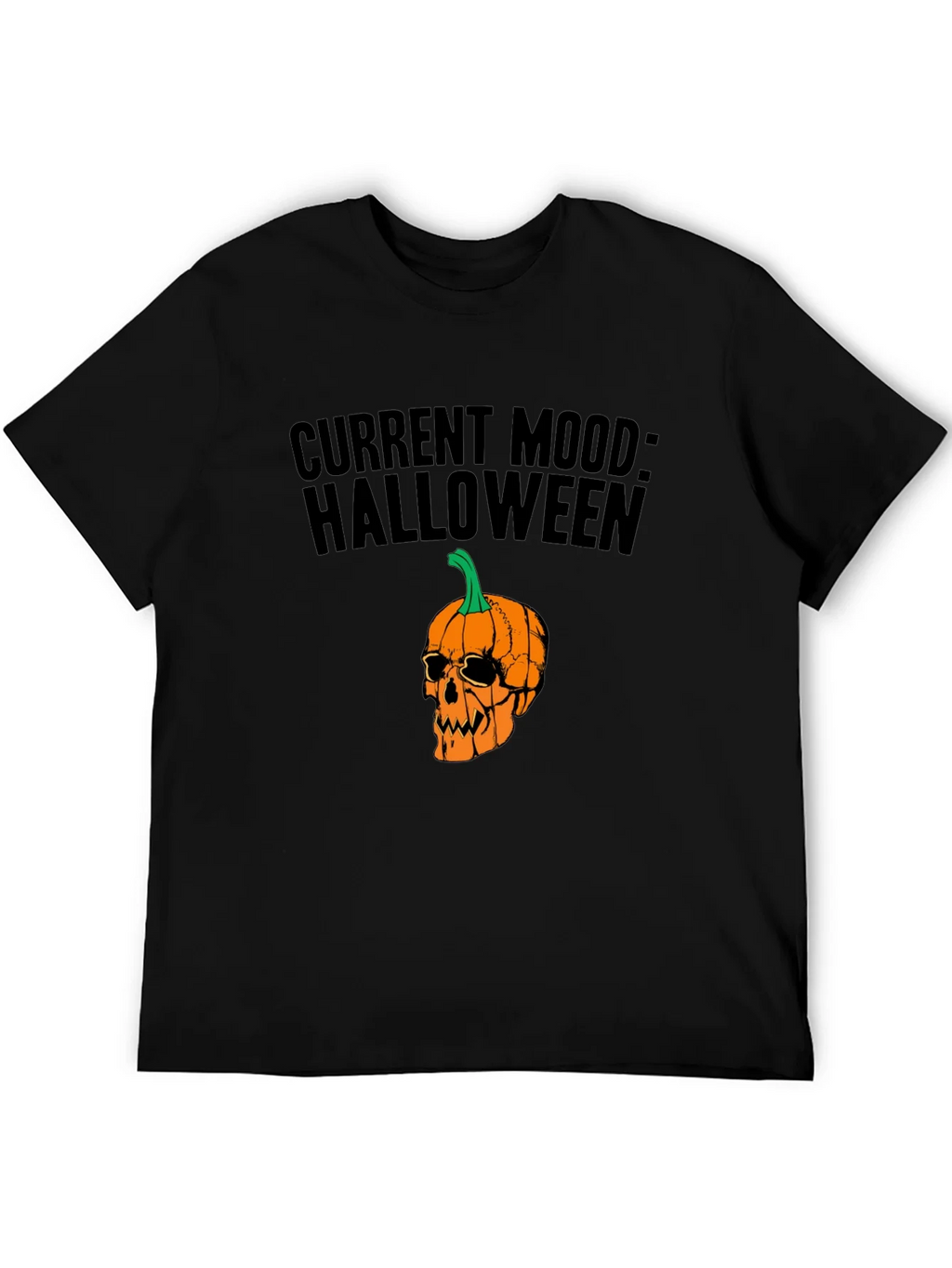 Halloween Mood Graphic Tee - Black Unisex T-Shirt product image 8