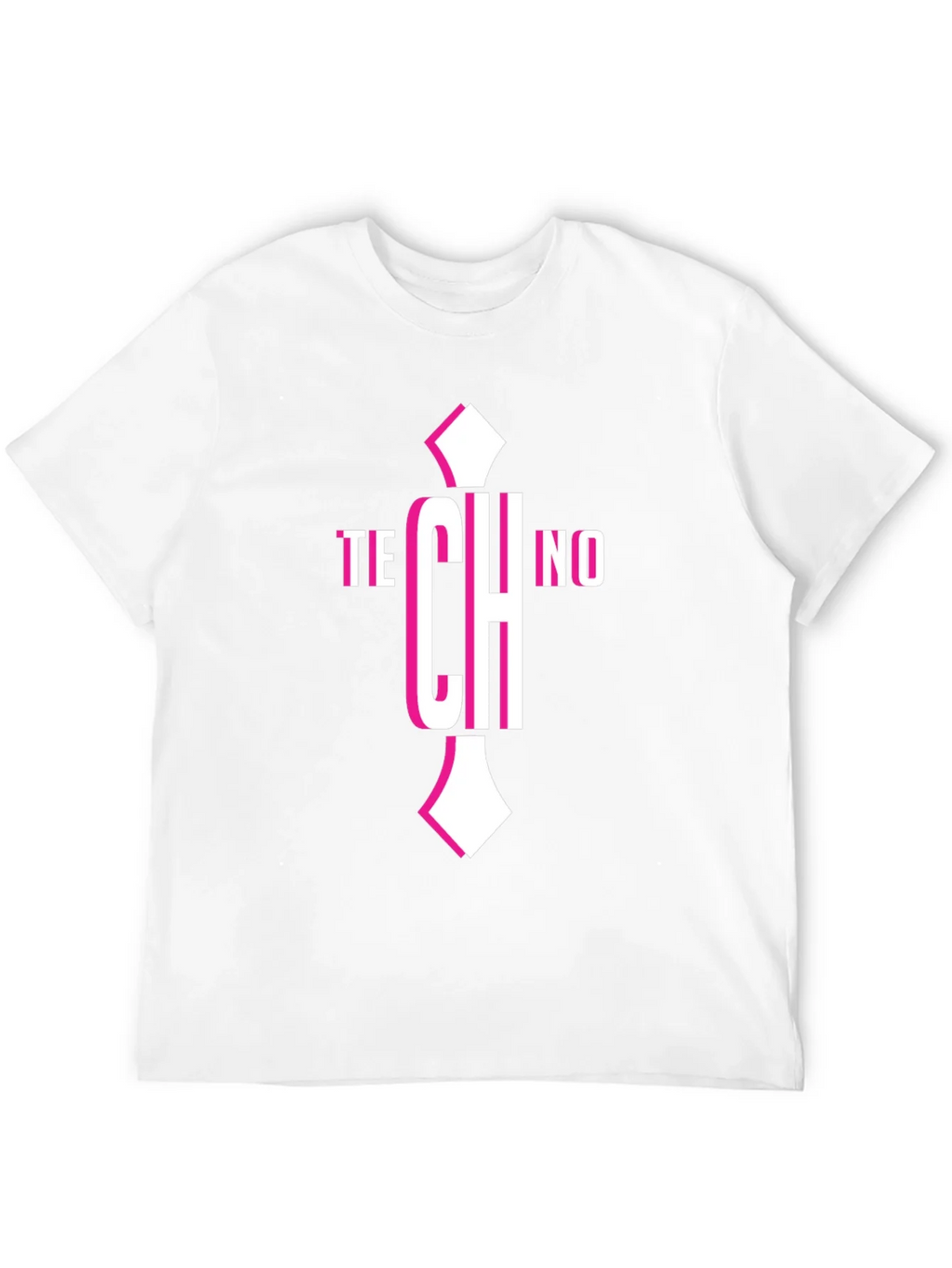 Techno Graphic Tee - Mens Short Sleeve Crew Neck Black product image 3