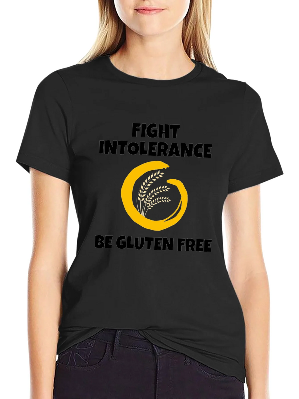 Fight Intolerance Be Gluten Free T-Shirt product image 5