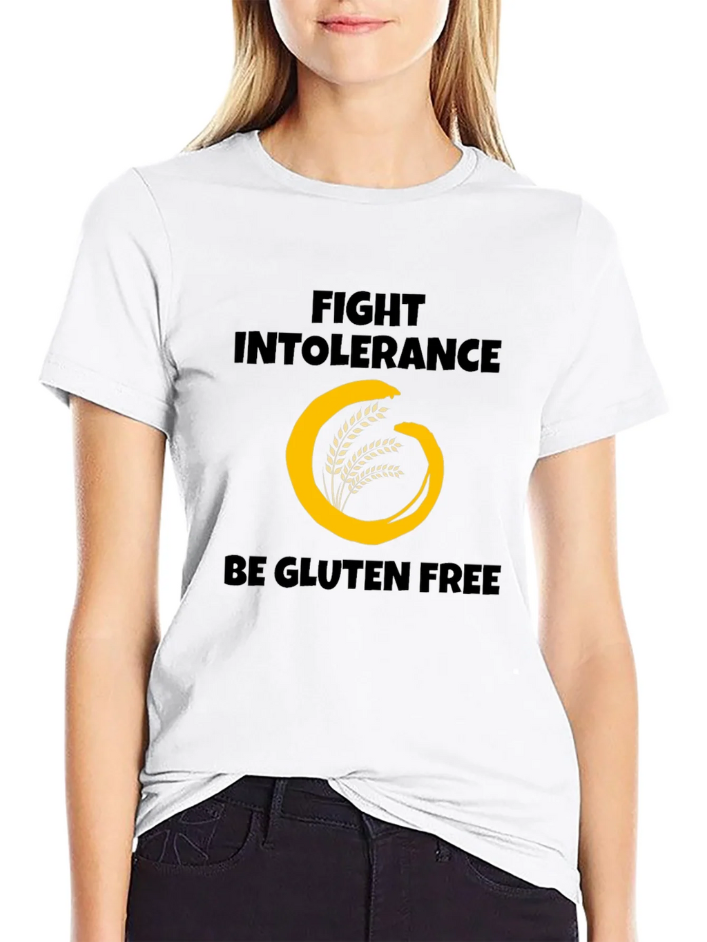 Fight Intolerance Be Gluten Free T-Shirt product image 11