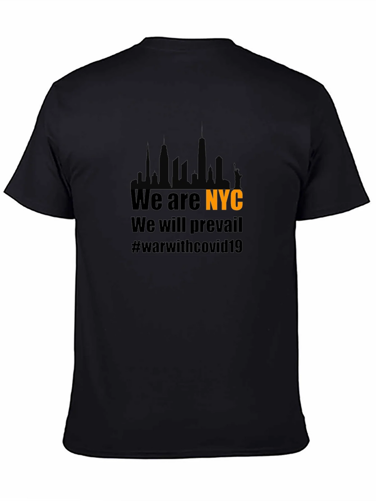 We are NYC T-Shirt - City Skyline Covid19 Support product image 7