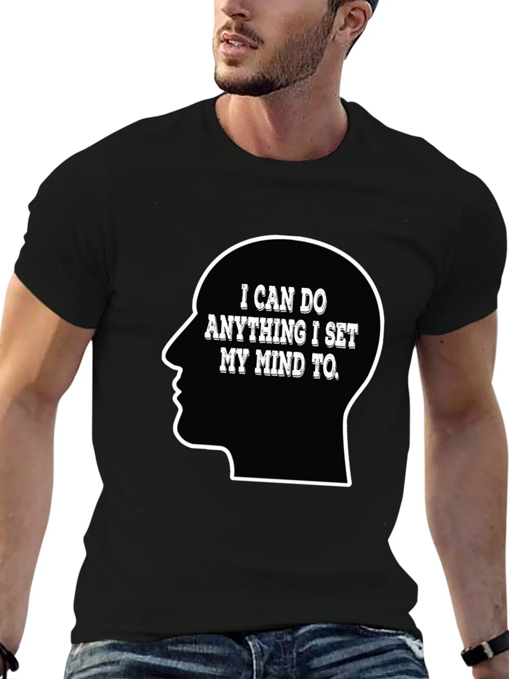 Motivational T-Shirt - I Can Do Anything Mind Set product image 9