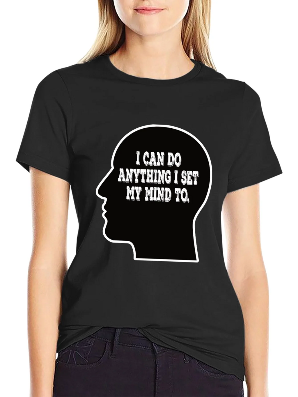 Motivational T-Shirt - I Can Do Anything Mind Set product image 5