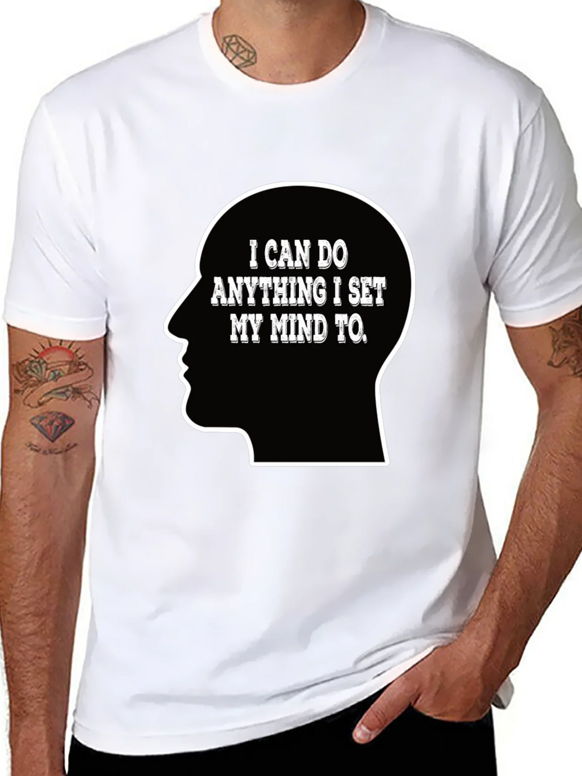 Motivational T-Shirt - I Can Do Anything Mind Set product image 10