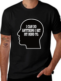 Motivational T-Shirt - I Can Do Anything Mind Set product image 1
