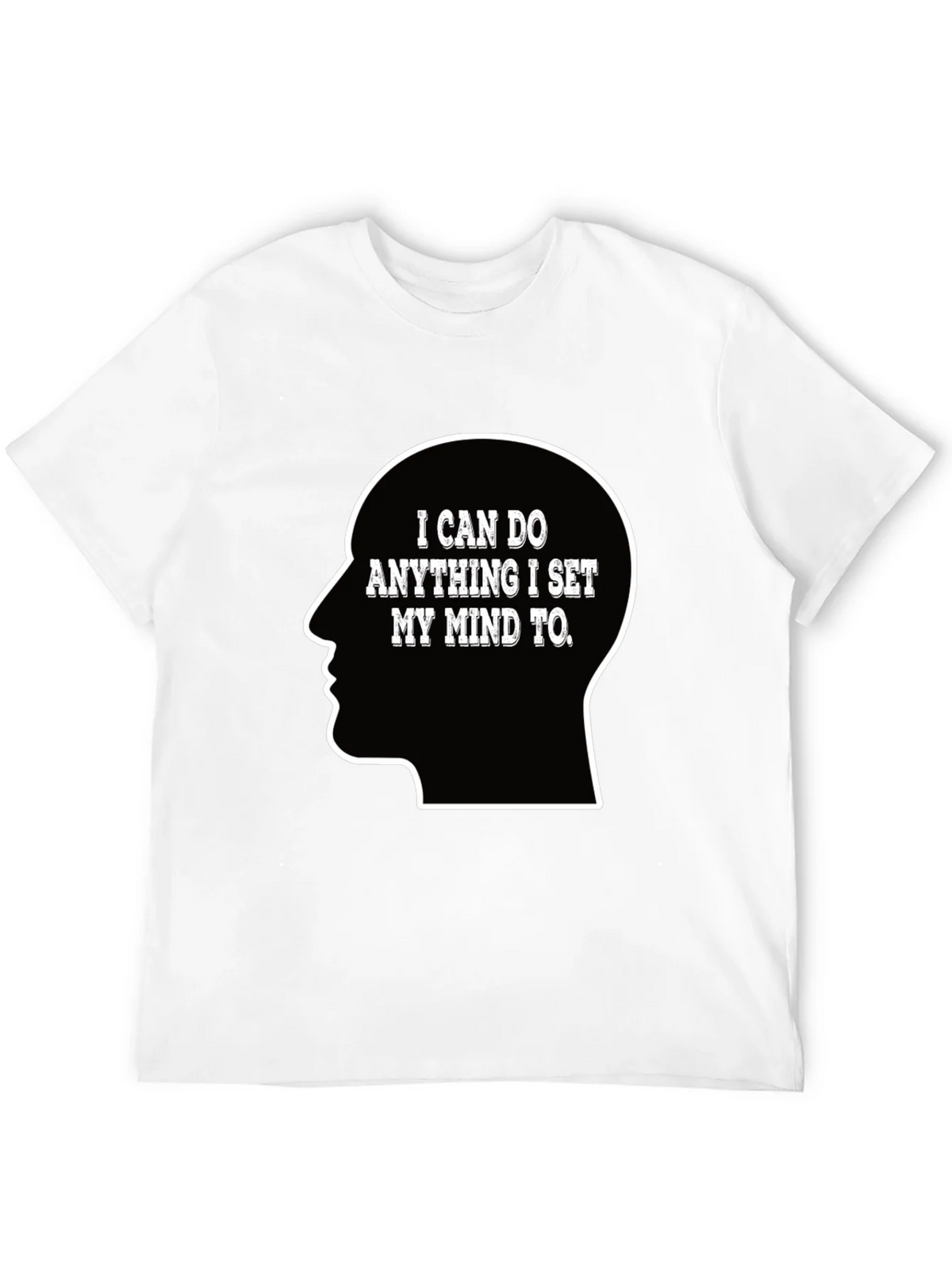 Motivational T-Shirt - I Can Do Anything Mind Set product image 3