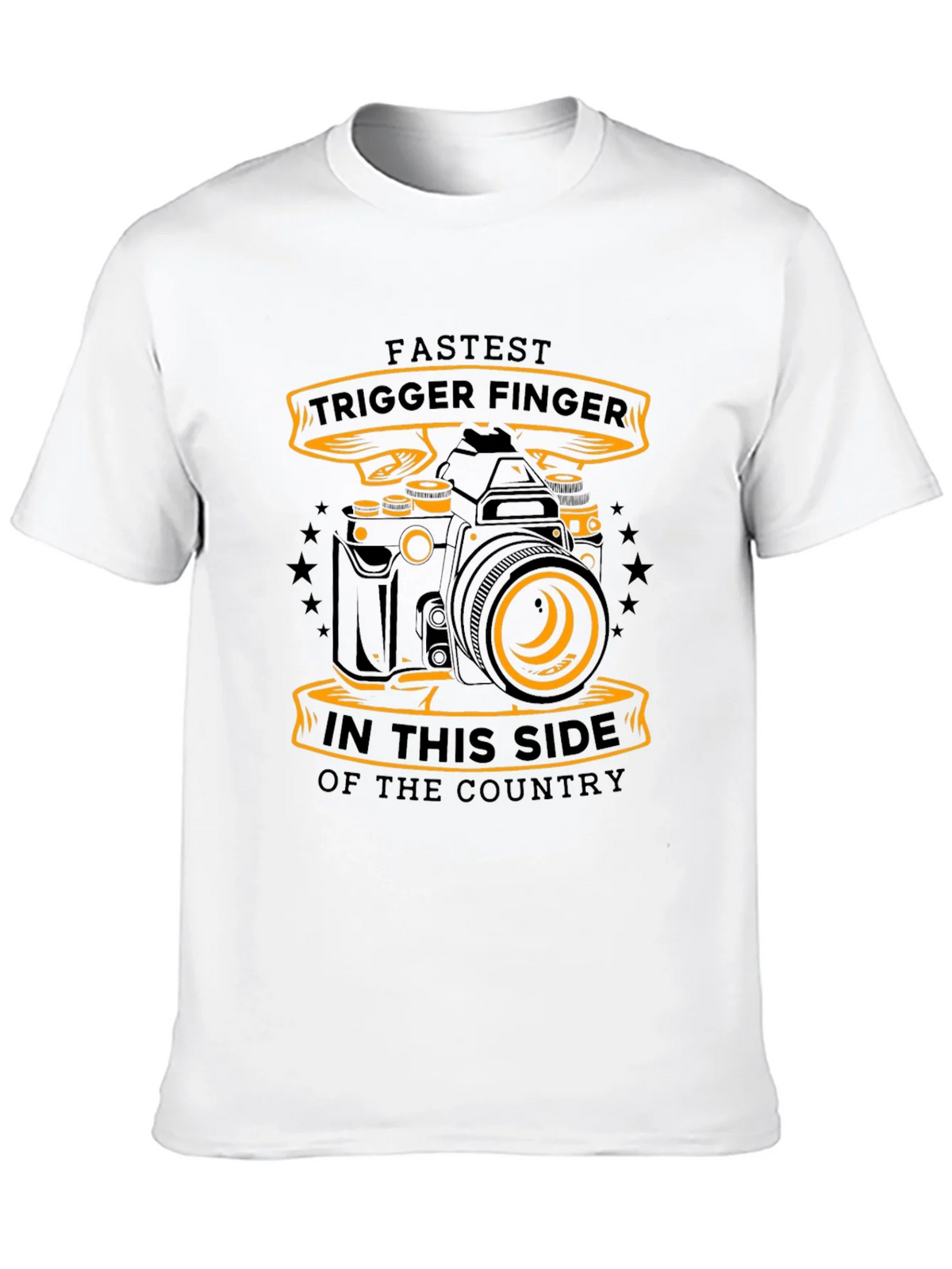 Fastest Trigger Finger Camera Graphic T-Shirt product image 12