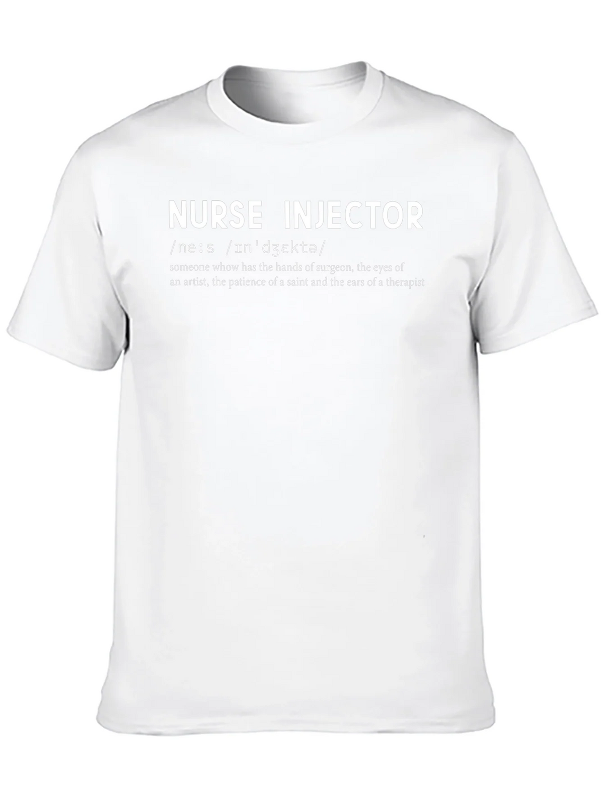 Nurse Injector Definition T-Shirt - Medical Apparel product image 12