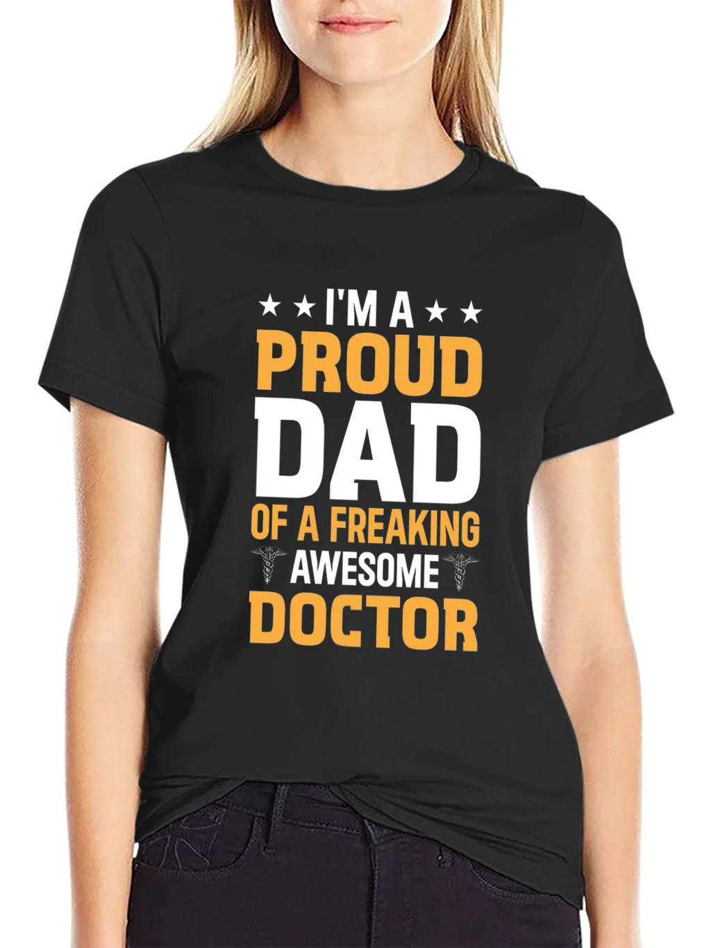 Proud Dad Awesome Doctor T-Shirt product image 5