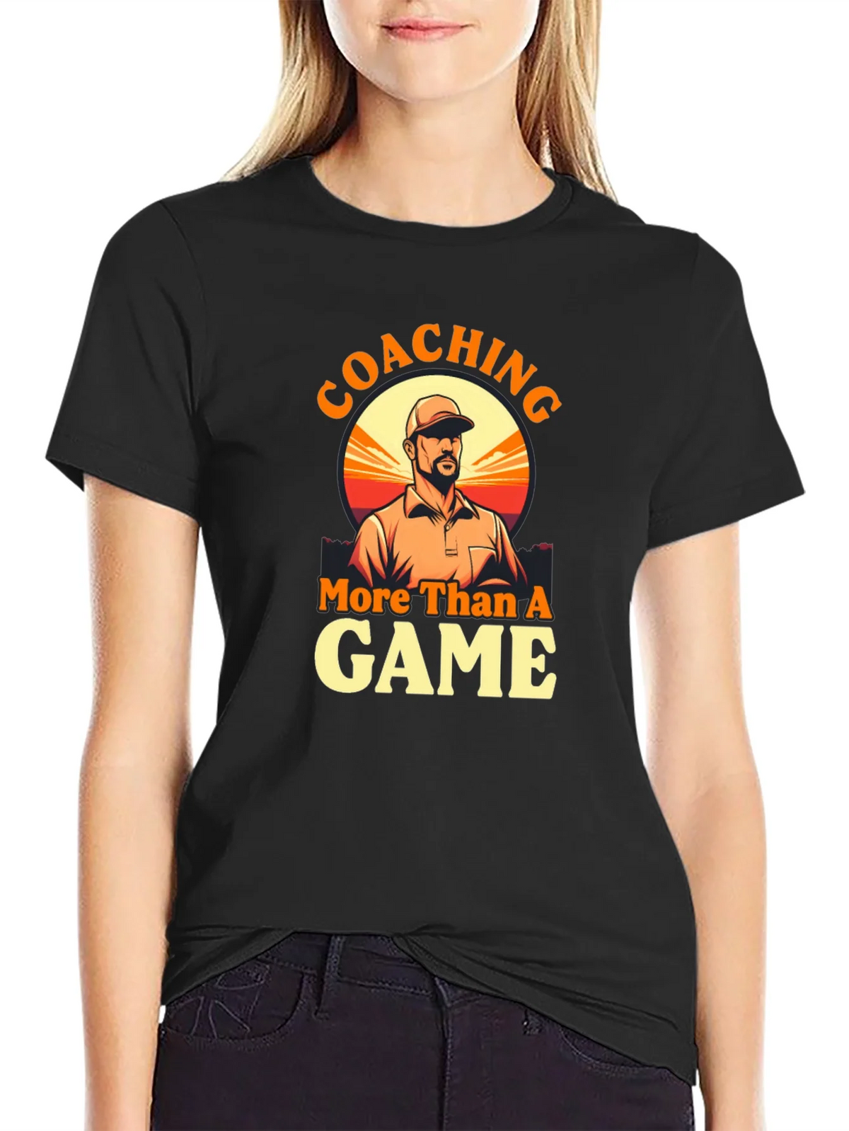 Coaching More Than a Game Graphic T-Shirt product image 5