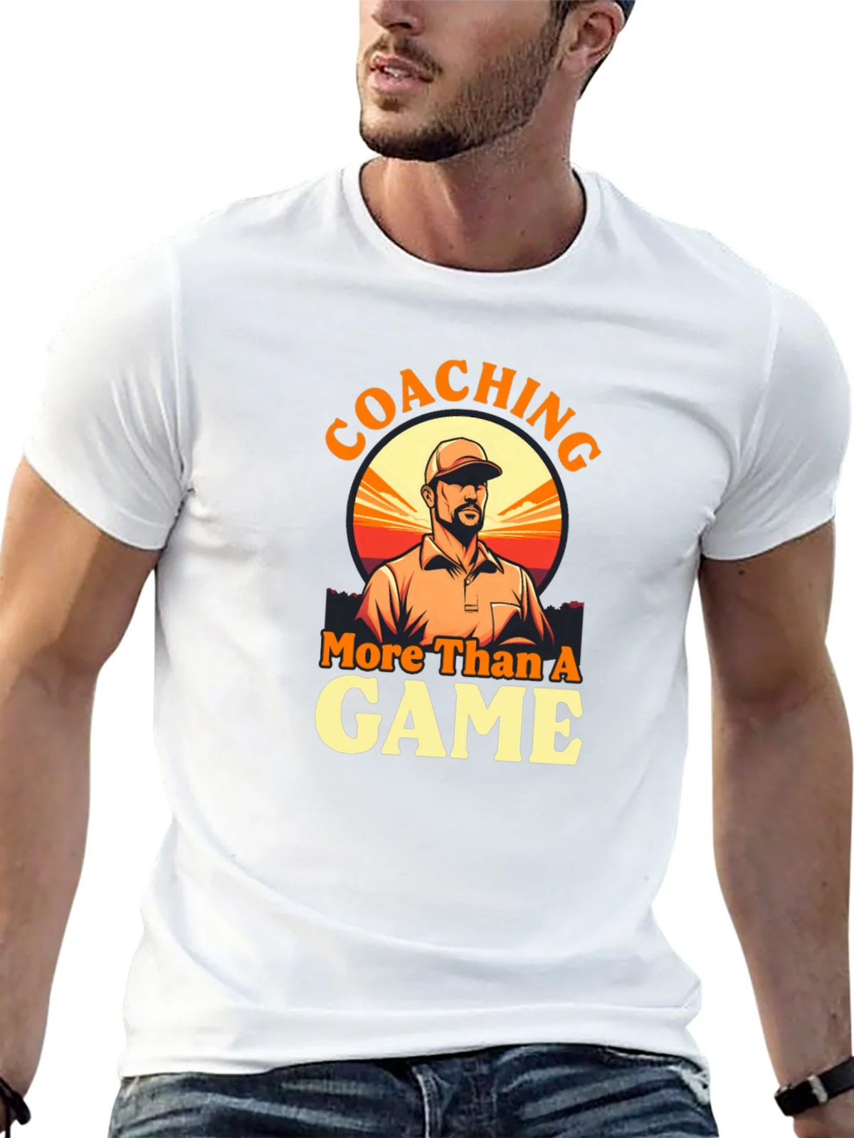 Coaching More Than a Game Graphic T-Shirt product image 4