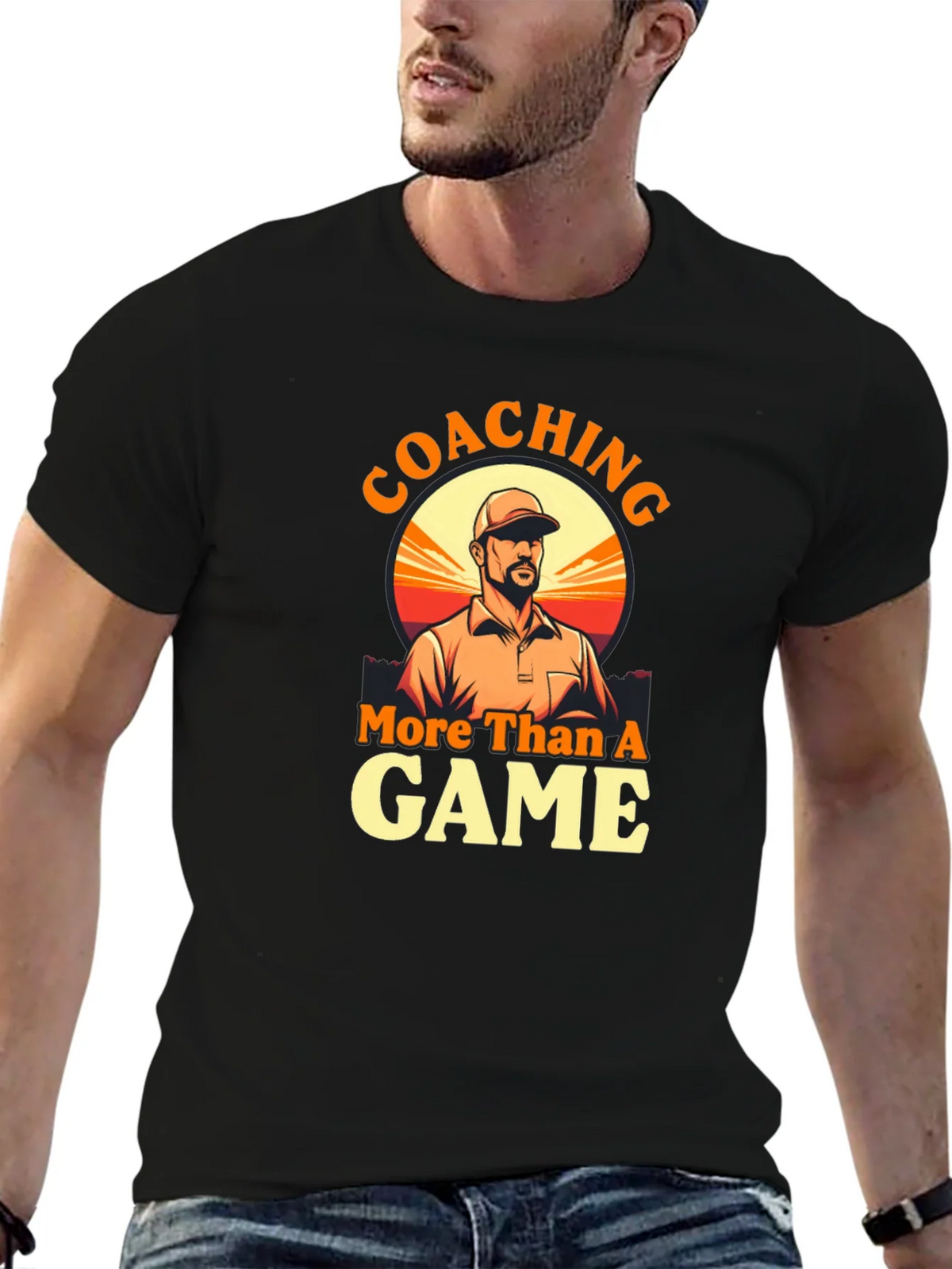 Coaching More Than a Game Graphic T-Shirt product image 9