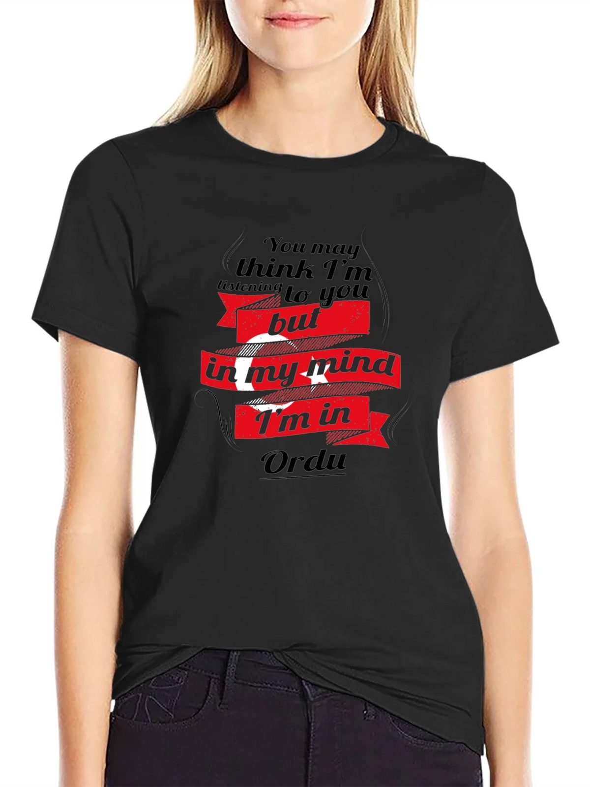 Ordu Mind T-Shirt - Black Turkish Pride Tee product image 5