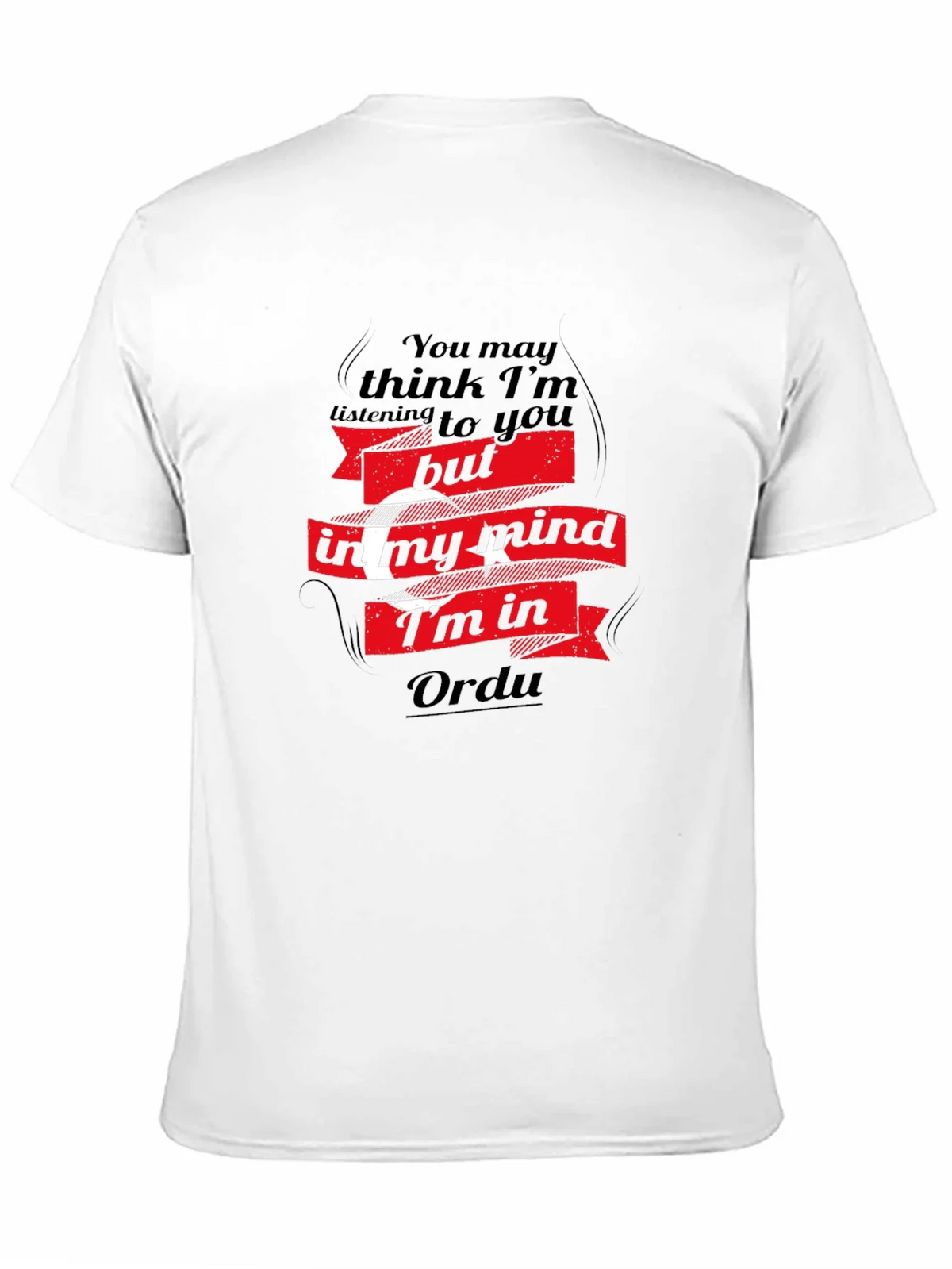 Ordu Mind T-Shirt - Black Turkish Pride Tee product image 2