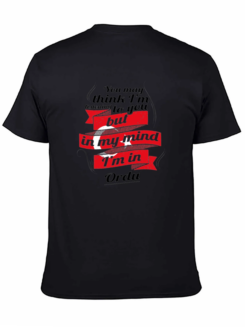Ordu Mind T-Shirt - Black Turkish Pride Tee product image 7