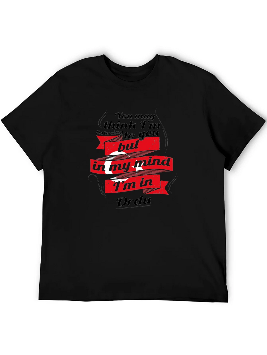 Ordu Mind T-Shirt - Black Turkish Pride Tee product image 8