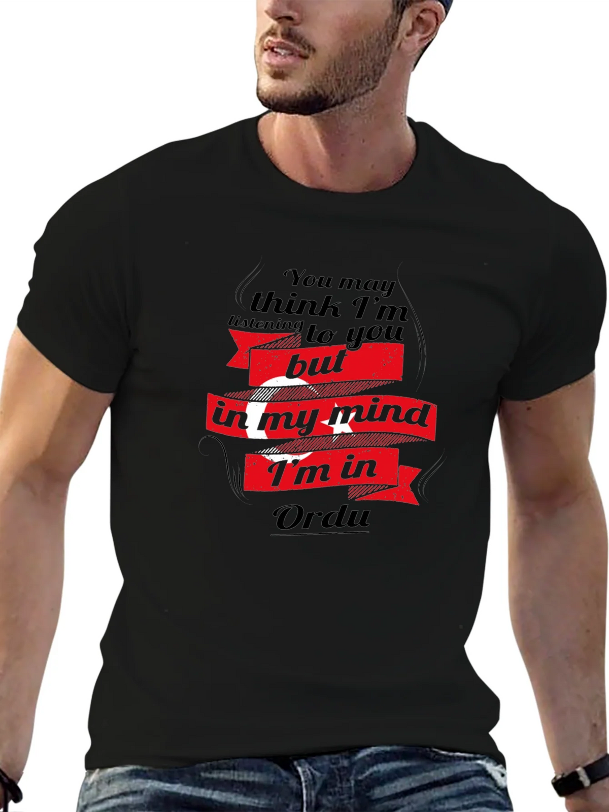 Ordu Mind T-Shirt - Black Turkish Pride Tee product image 9