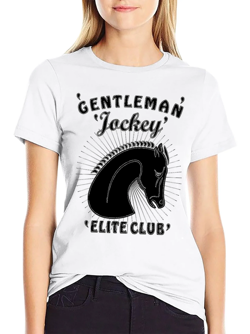 Gentleman Jockey Elite Club Black T-Shirt product image 11