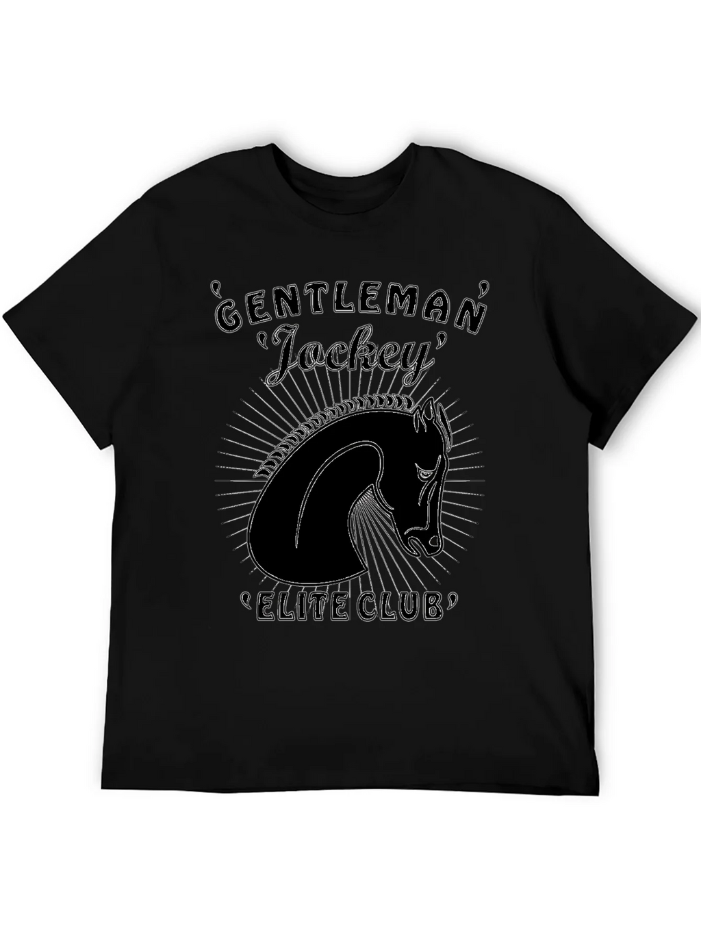 Gentleman Jockey Elite Club Black T-Shirt product image 8