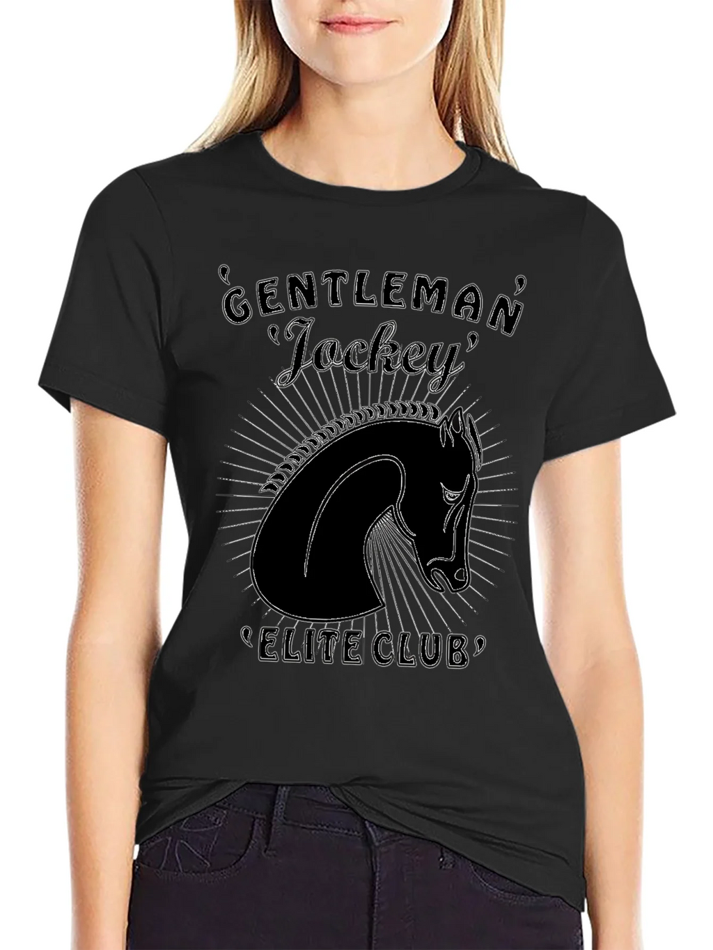 Gentleman Jockey Elite Club Black T-Shirt product image 5