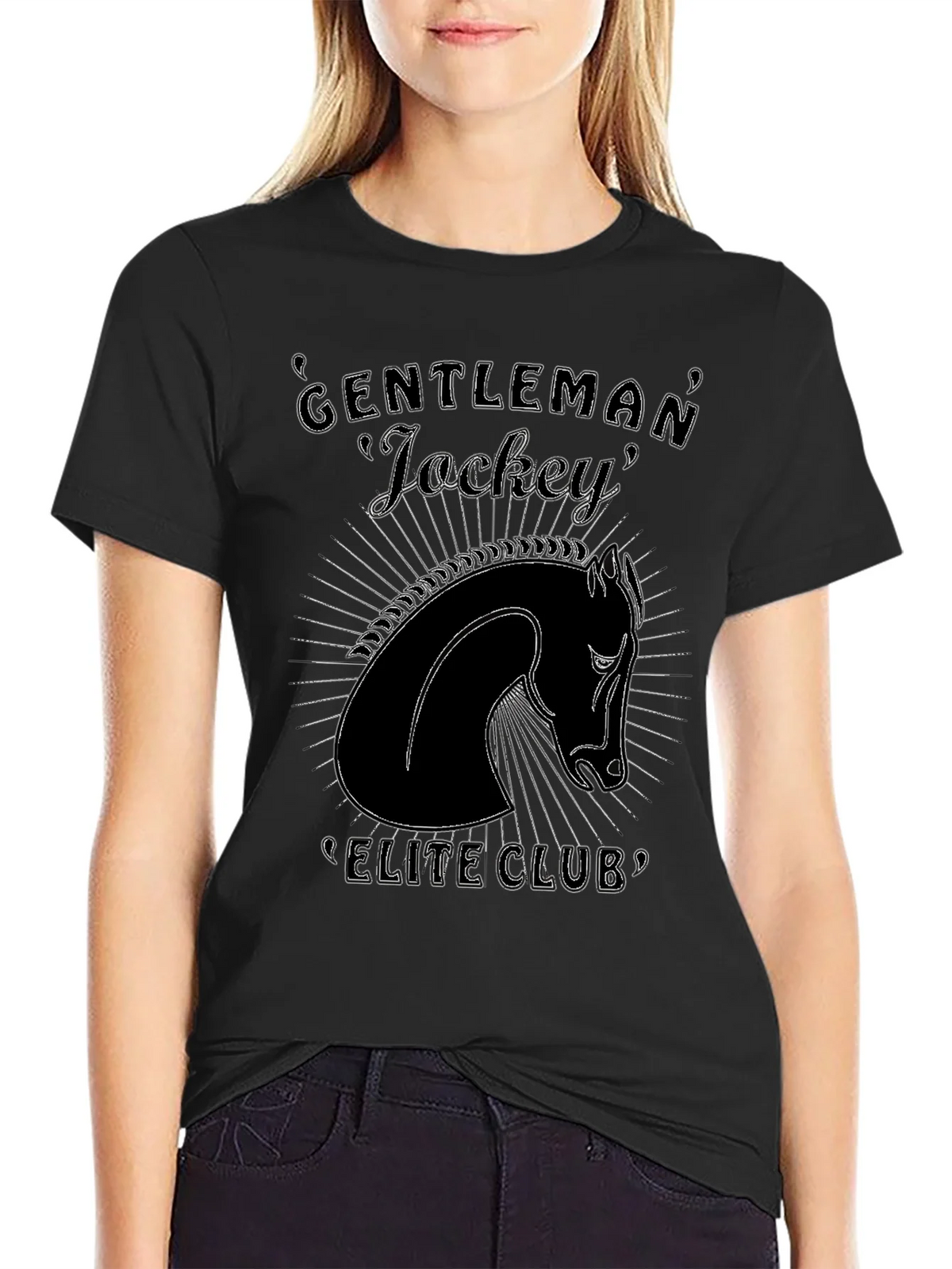 Gentleman Jockey Elite Club Black T-Shirt product image 5