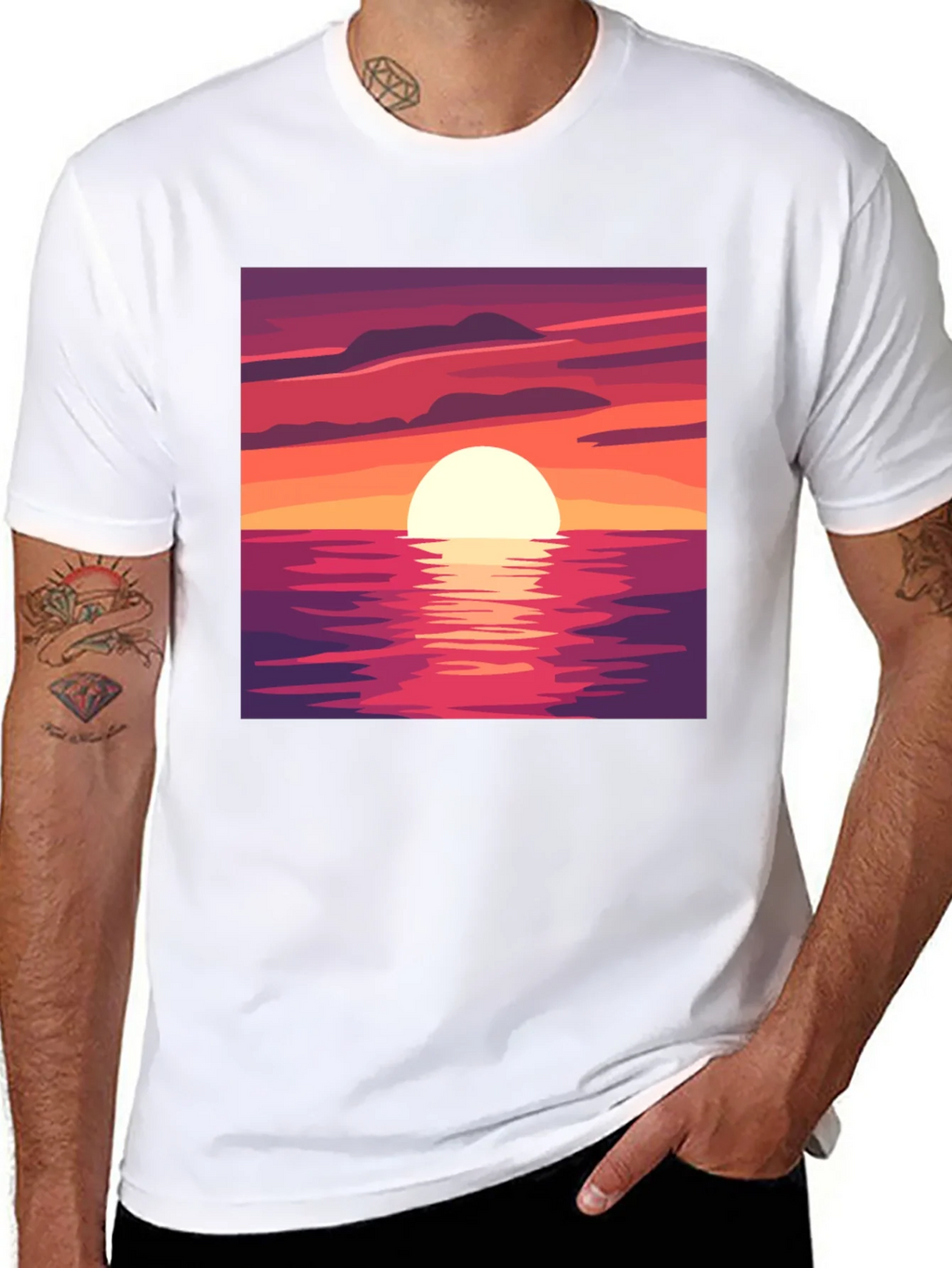 Sunset Graphic T-Shirt - Relaxed Fit product image 10